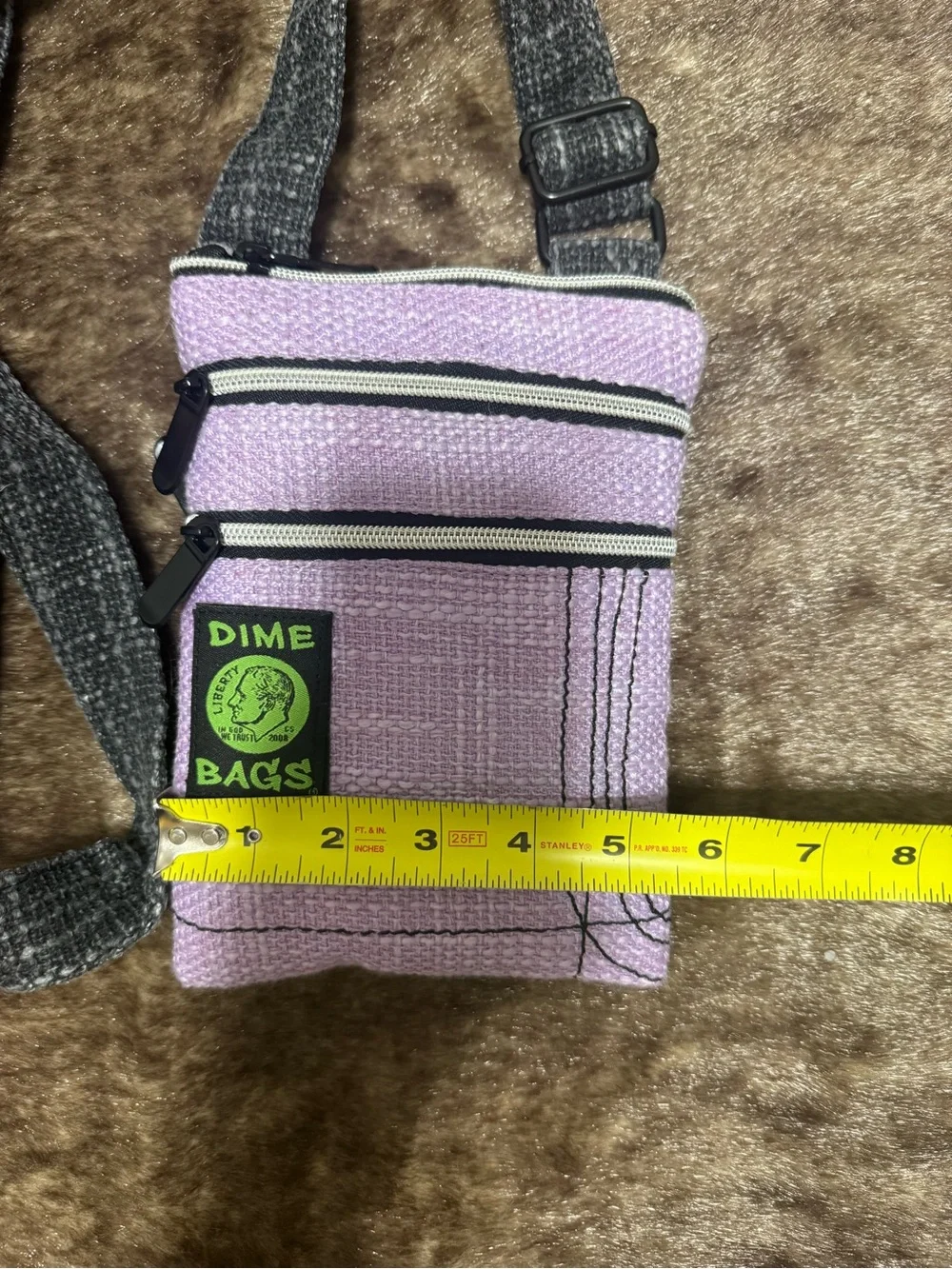 Dime Bags Crossbody Padded Bag.
